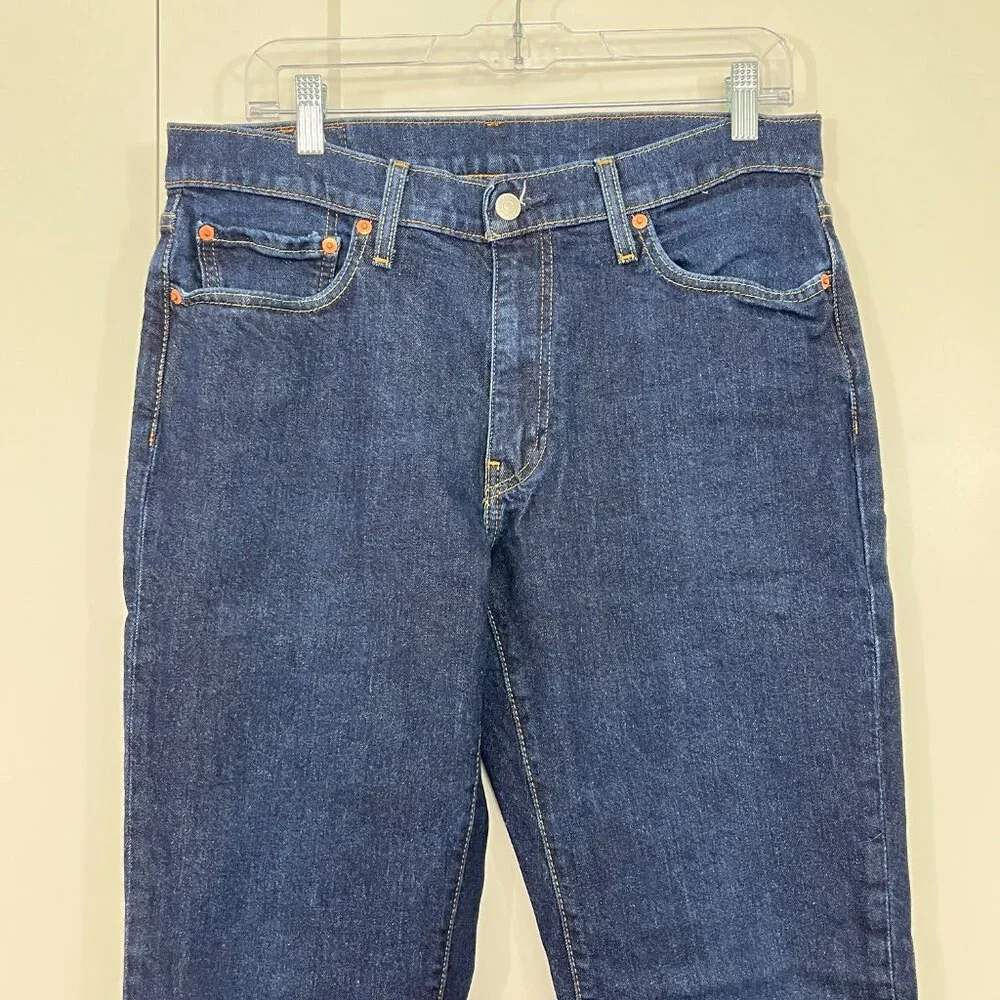 Levi's Size 33 Blue Straight Leg 501 Jeans